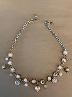 Vintage strass Swarovski kristal ketting Design Dolce Luna, Sieraden, Tassen en Uiterlijk, Overige materialen, Met strass, Ophalen of Verzenden