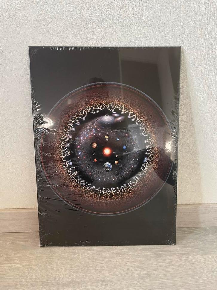 Metale poster van de ruimte, Verzamelen, Posters, Nieuw, Dier of Natuur, A1 t/m A3, Rechthoekig Staand, Ophalen of Verzenden