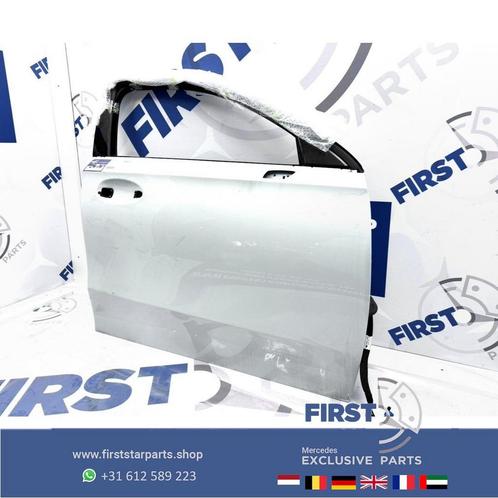 W177 DEUR RECHTS COMPLEET PORTIER ZWART WIT GRIJS RECHTSVOOR, Auto-onderdelen, Carrosserie en Plaatwerk, Deur, Mercedes-Benz, Voor