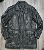 Prachtige originele leren jas! 48, Kleding | Heren, Jassen | Winter, Maat 48/50 (M), Zwart, Zo goed als nieuw, C&A