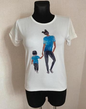 Retro shirt - Maat L (M) beschikbaar voor biedingen