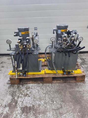 Hydrauliek unit met 40L tank compleet 380 volt moter 1,5kw beschikbaar voor biedingen
