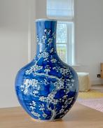 Perfecte staat polspotten pols potten blossom vaas S, Huis en Inrichting, Blauw, Aardewerk of Porselein, Ophalen of Verzenden