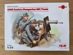 1:35 1/35 ICM WWI Austro-Hungarian MG Team, Ophalen of Verzenden, Zo goed als nieuw, 1:35 tot 1:50, Figuur of Figuren