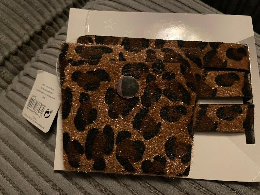 Tasje panterprint, Ophalen of Verzenden, Nieuw, Overige kleuren, Avondtasje