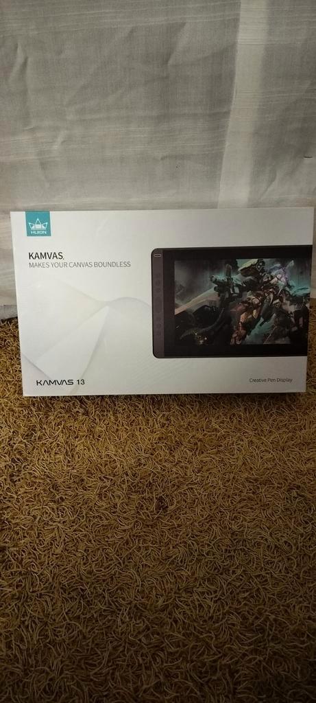 Kamvas 13 Tekentablet - Zo Goed Als Nieuw!, Computers en Software, Tekentablets, Zo goed als nieuw, Bedraad, Ophalen of Verzenden