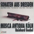 CD Sonaten aus Dresden / Musica Antiqua Köln, Ophalen of Verzenden, Barok, Zo goed als nieuw, Kamermuziek