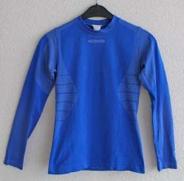 Kipstra sport shirt maat 140, korenbloemblauw, lange mouwen beschikbaar voor biedingen