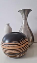 Gratis vaasjes. diy decor. zilverkleurig, glas etc., Huis en Inrichting, Woonaccessoires | Vazen, Overige materialen, Gebruikt