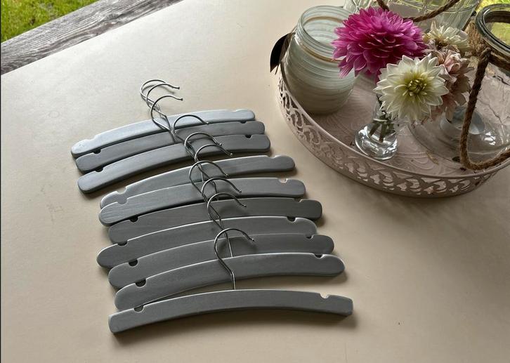 10x kledinghangers kind baby zilver, Kinderen en Baby's, Kinderkleding | Overige, Zo goed als nieuw, Ophalen of Verzenden
