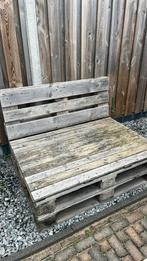 Palletbank - 2 hoog, Ophalen, Gebruikt, Hout
