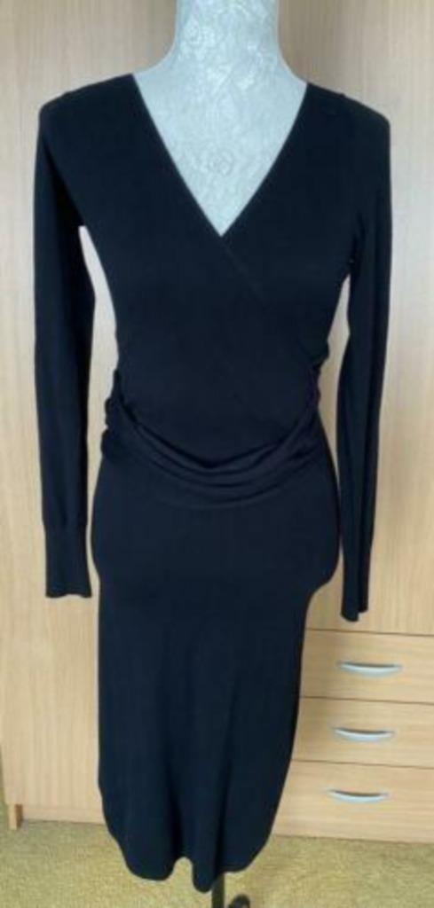 Tramontana jurk maat S, Kleding | Dames, Jurken, Zo goed als nieuw, Maat 36 (S), Zwart, Onder de knie, Ophalen of Verzenden