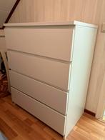 Jysk Ladekast LIMFJORDEN 4 lades wit, Huis en Inrichting, Kasten | Ladekasten, Ophalen, 100 tot 150 cm, 50 tot 100 cm, 3 of 4 laden