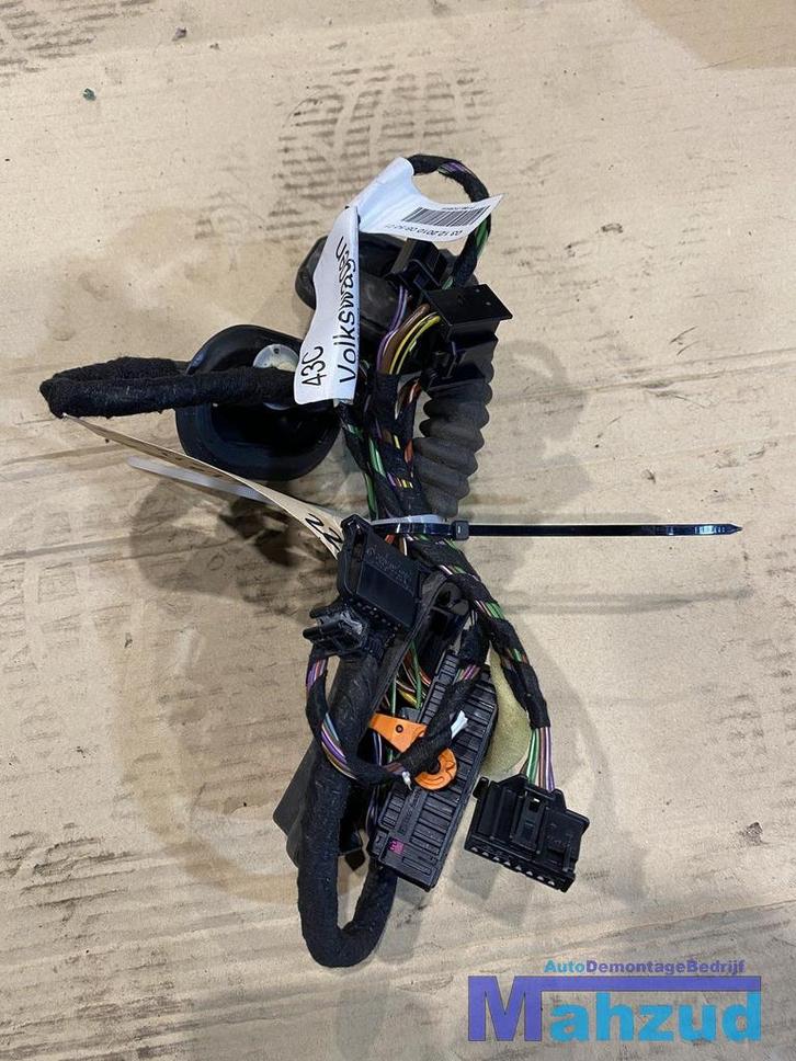 VW POLO 6R Deur kabelboom links achter compleet, Auto-onderdelen, Elektronica en Kabels, Volkswagen, Gebruikt, Ophalen of Verzenden