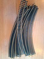 FM 6024-1	Fleischmann gebogencrail radius = 358 mm, Hobby en Vrije tijd, Modeltreinen | H0, Gelijkstroom, Fleischmann, Rails, Ophalen of Verzenden