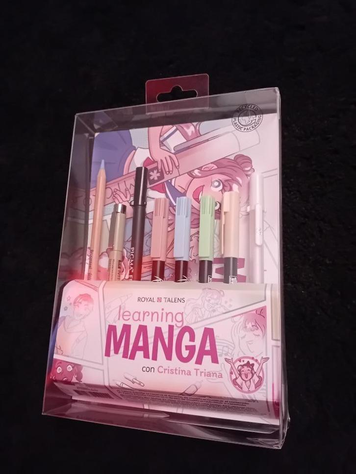 Talens Learning Manga Set –  Spaans instructieboek, Hobby en Vrije tijd, Schilderen, Nieuw, Overige typen, Ophalen of Verzenden