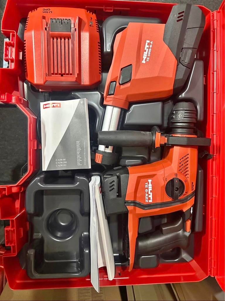 Hilti Set TE6-A22 Lees Beschrijving, Doe-het-zelf en Verbouw, Gereedschap | Boormachines, Ophalen of Verzenden