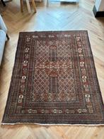 Vloerkleed vintage tapijt bruin, Huis en Inrichting, Stoffering | Tapijten en Kleden, Ophalen, Gebruikt, 100 tot 150 cm, Bruin