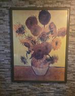 Van Gogh Zonnebloemen 97x127cm - Prachtige reproductie, Ophalen of Verzenden