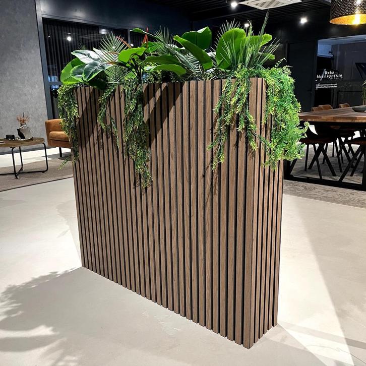 Room divider incl. planten. Plantenbak eigen ontwerp, Huis en Inrichting, Overige Huis en Inrichting, Nieuw, Ophalen of Verzenden