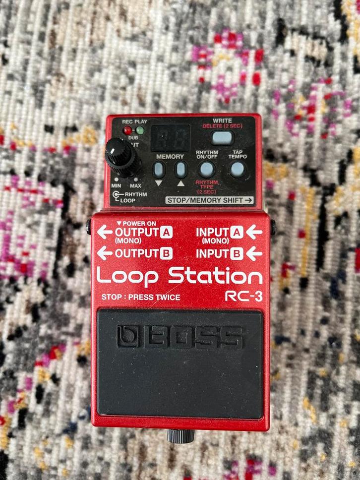 Boss RC-3 Loop Station Pedaal, Muziek en Instrumenten, Effecten, Zo goed als nieuw, Overige typen, Ophalen of Verzenden