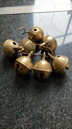 7 koperen bellen, Antiek en Kunst, Ophalen