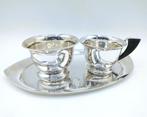 3-Delig zilveren roomstel, Fa. Begeer, Utrecht, 1933