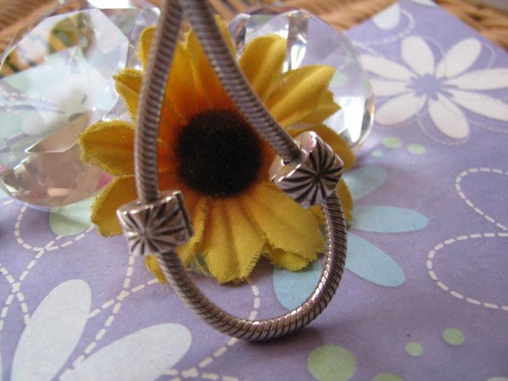 Pandora SET = 2 x clip 790210 ZONNESTRAAL in 1 koop =, Sieraden, Tassen en Uiterlijk, Bedels, Zo goed als nieuw, Pandora, Zilver