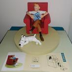 tintin Kuifje Beeldjescollectie Iconen "Rode Fauteuil" 16 cm, Ophalen of Verzenden, Kuifje, Zo goed als nieuw, Beeldje of Figuurtje