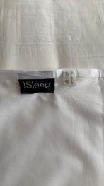 iSleep flat sheet (plat laken) 180 x 250 cm, Ophalen of Verzenden, Zo goed als nieuw, Tweepersoons, Wit