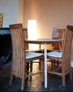 Ronde eettafel 'Olivia' van de Xenos (zonder stoelen), Huis en Inrichting, Tafels | Eettafels, Ophalen, Gebruikt, Rond, Scandinavisch