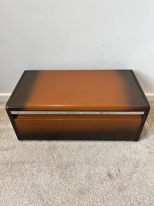 Vintage Brabantia broodtrommel/blik, 46,5x25x18,5cm. 60s 70s, Huis en Inrichting, Keuken | Keukenbenodigdheden, Gebruikt, Verzenden