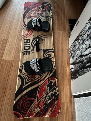 Ride Kitesurf Plank met  kite en bar beschikbaar voor biedingen