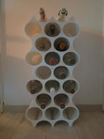 Wijnrek voor 20 flessen, Ophalen, Zo goed als nieuw, Kunststof, 15 tot 25 flessen