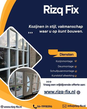 Kozijn deuren op maat – Strak afgewerkt, snel geplaatst! beschikbaar voor biedingen