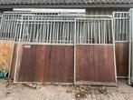 Diverse voorwanden paardenboxen stalwanden, Dieren en Toebehoren, Stalling en Weidegang, Weidegang, 4 paarden of pony's of meer
