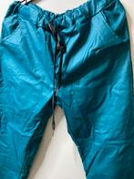 dames jogging broek met koordje kleur turquoise, Ophalen of Verzenden, Nieuw, Blauw, Broek of Spijkerbroek