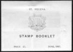 ST. HELENA 1981 Postzegelboekje, Stanley Gibbons: SB-4, Pfr, Postzegels en Munten, Postzegels | Afrika, Verzenden, Overige landen