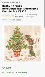 Borduurpakket kerst, Ophalen of Verzenden, Nieuw, Handborduren, Borduurpakket