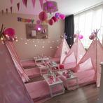 Tipi feestje /kinderfeestje /slaapfeestje /huur /tipiparty, Hobby en Vrije tijd, Feestartikelen | Verhuur, Ophalen, Zo goed als nieuw