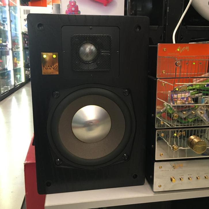 Backes und Müller B&M Nano aktieve high-end luidspreker, Audio, Tv en Foto, Luidsprekers, Zo goed als nieuw