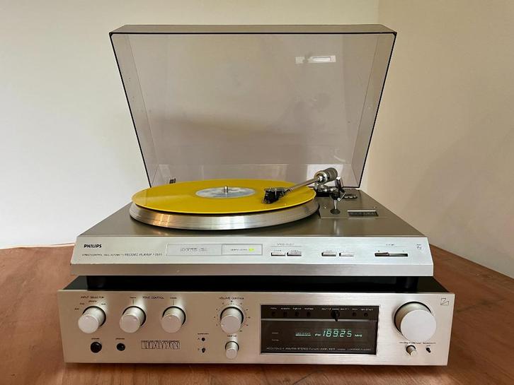 Luxman versterker met platenspeler en bluetooth, Audio, Tv en Foto, Stereo-sets, Gebruikt, Overige merken, Losse componenten, Ophalen