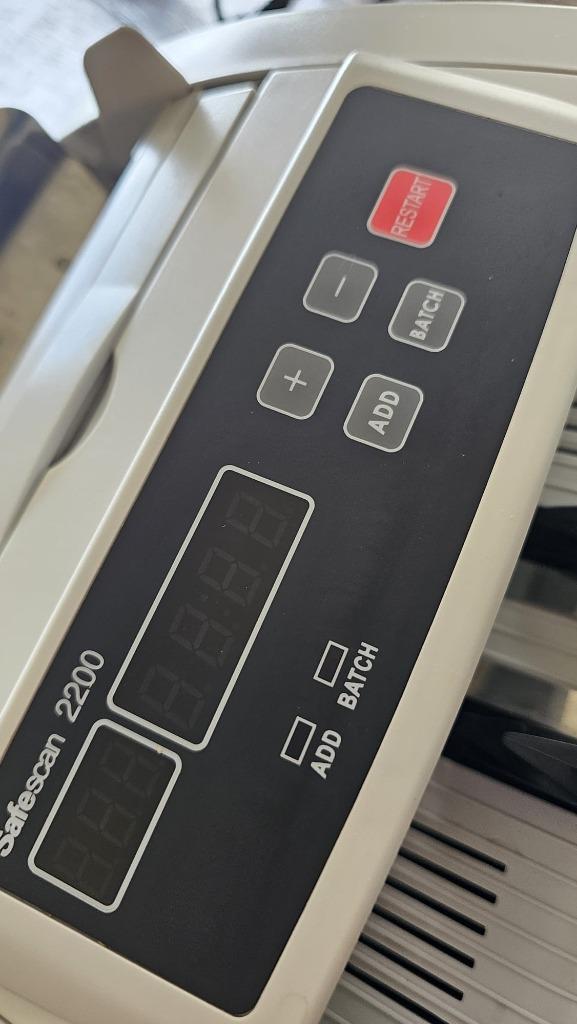 geldtelmachine Safescan 2200, Postzegels en Munten, Munten en Bankbiljetten | Toebehoren, Sorteermachine of Telmachine, Ophalen