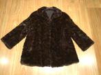 Bontjas ( geen imitatie), Kleding | Dames, Jassen | Winter, Ophalen, Zo goed als nieuw, Maat 38/40 (M), Bruin