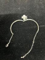 Zilver Klaver Armband 9 Gram, Ophalen of Verzenden, Zo goed als nieuw, Zilver, Zilver
