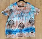 Mooie en luchtig dragende TUNIEK / BLOUSE, maat 46, Blauw, Blouse of Tuniek, Ophalen of Verzenden, Merkloos
