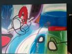 Modern schilderij van Jack Soro, 90x120, Ophalen of Verzenden