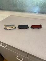 Fleischmann. 3 wagons.  17euro + verzk. 7 euro., Gelijkstroom, Fleischmann, Wagon, Ophalen of Verzenden