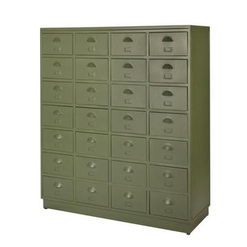 Refurbished Industriële Ladekast Metalen Kast IJzeren Retro beschikbaar voor biedingen