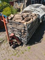kachelhout droog en geklieft, Tuin en Terras, Haardhout, Minder dan 3 m³, Ophalen, Overige houtsoorten, Blokken